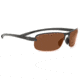 Serengeti Strato Progressive Rx Sunglasses Shiny Dark Gunmetal Frame 7682