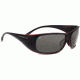 Serengeti Sunglasses Larino Shiny Black/Red Polar PhD CPG Lens 7391