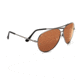 Serengeti Large Aviator, Shiny Gunmetal Frame, Drivers Polarized Lens, 7508