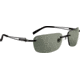 Serengeti Piers Sunglasses, Black Pearl Frame, Polar PhD CPG Lens 7346