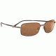 Serengeti Siena Sunglasses 7324 Espresso/ Brown Tannery Frame Drivers Polarized Lens