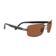 Serengeti Tosca Progressive Prescription Sunglasses, Satin Gunmetal/Shiny Black Frame-7796PR