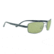 Serengeti Tosca Single Vision Prescription Sunglasses, Satin Black/Black Tortoise Laser Frame-7797SV