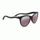 Serengeti Valentina, Polarized Sedona Bi mirror, Round/Cat-Eye, Female, Satin Black/Satin Silver, Medium 8570
