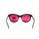 Serengeti Valentina, Polarized Sedona Bi mirror, Round/Cat-Eye, Female, Satin Black/Satin Silver, Medium, 8570