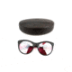 Serengeti Valentina, Polarized Sedona Bi mirror, Round/Cat-Eye, Female, Satin Black/Satin Silver, Medium, 8570