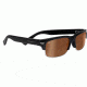 Serengeti Vasio Sunglasses Shiny Black Frame Drivers Gold Polarized Lenses 7722