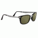 Serengeti Volare Sunglasses,Satin Black Frame,Polarized 555nm Square Lens 8495