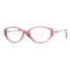 Sferoflex Eyeglasses SF1524 with No-Line Progressive Rx Prescription Lenses C404-5416 - Striped Fuchsia 