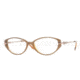 Sferoflex Eyeglasses SF1524 with No-Line Progressive Rx Prescription Lenses C405-5416 - Top Light Blue On Hone 
