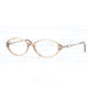 Sferoflex Eyeglasses SF1506B with No-Line Progressive Rx Prescription Lenses, Select Frame Color / Lens Diameter Camel Frame / 53 mm Prescription Lenses