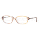 Sferoflex Eyeglasses SF1529 with Lined Bifocal Rx Prescription Lenses, Select Frame Color / Lens Diameter Brown Striped On Violet Tr. Frame / 51 mm Prescription Lenses