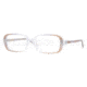 Sferoflex SF1547 SV Prescription Eyeglasses, Top Violet Flower On The Sides Frame / 52 mm Prescription Lenses, C515 5216