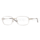 Sferoflex Eyeglasses SF2197 with No-Line Progressive Rx Prescription Lenses, Select Frame Color / Lens Diameter Matte Silver+part. Gold Frame / 54 mm Prescription Lenses