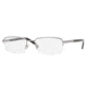 Sferoflex SF 2207 Eyeglasses Styles - Gunmetal Frame w/Non-Rx 51 mm Diameter Lenses, 268-5118