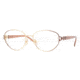 Sferoflex SF2546B Progressive Eyeglasses - Gold Gradient Brown Demo Lens Frame / 54 mm Prescription Lenses, 444-5416