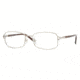 Sferoflex Eyeglasses SF2551B with No-Line Progressive Rx Prescription Lenses, Select Frame Color / Lens Diameter Gold White Frame / 51 mm Prescription Lenses