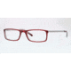 Sferoflex SF1139 Single Vision Prescription Eyeglasses C509-53 - Bordeaux Top On Trasparent Frame