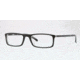 Sferoflex SF1139 Single Vision Prescription Eyeglasses C548-53 - Black On Trasparent Frame