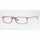 Sferoflex SF1139 Single Vision Prescription Eyeglasses C558-51 - Brown On Trasparent Frame