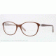 Sferoflex SF1548 Progressive Prescription Eyeglasses C561-52 - Brown Top On Opalin Trasparent Frame, Demo Lens Lenses