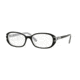 Sferoflex SF1552B Single Vision Prescription Eyeglasses C580-52 - Top Black On Matte Trasparent Frame