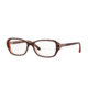 Sferoflex SF1553B Single Vision Prescription Eyeglasses C578-51 - Top Red On Trasparent Red Frame
