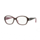 Sferoflex SF1554 Single Vision Prescription Eyeglasses C518-51 - Top Plum On Opalin Pink Frame