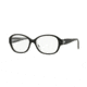 Sferoflex SF1554 Single Vision Prescription Eyeglasses C562-51 - Black Top On Opalin Trasparent Frame