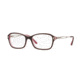 Sferoflex SF1557B Single Vision Prescription Eyeglasses C585-50 - Top Plum On Opal Pink Frame