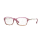 Sferoflex SF1557B Single Vision Prescription Eyeglasses C590-50 - Antique Trasparent Pink Frame