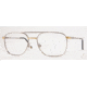 Sferoflex SF2043U SV Prescription Eyeglasses Silver-Gold Frame / 54 mm Prescription Lenses, 131-5417
