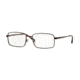 Sferoflex SF2248 Progressive Prescription Eyeglasses 355-55 - Matte - Dark Brown Frame, Demo Lens Lenses