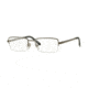 Sferoflex SF2261 Single Vision Prescription Eyeglasses 268-52 - Gunmetal Frame