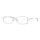 Sferoflex SF2552 Single Vision Prescription Eyewear S699-5416 - Palladium+pink Paper 