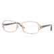 Sferoflex SF2569B Single Vision Prescription Eyeglasses S698-5216 - Light Hold Red Spots Frame, Demo Lens Lenses