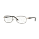 Sferoflex SF2570 Eyeglass Frames 526-52 - Silver / Black Frame