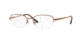Sferoflex SF2579 Single Vision Prescription Eyeglasses 472-51 - Brown Frame