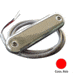 Shadow-Caster LED Lighting Courtesy Light w/2' Lead Wire - 316 SS Cover - Cool Red - 4-Pack 62546