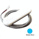 Shadow-Caster LED Lighting Courtesy Light w/2' Lead Wire - White ABS Cover - Bimini Blue - 4-Pack 62540