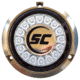 Shadow-Caster LED Lighting Great White Single Color Underwater Light - 16 LEDs - Bronze 70115