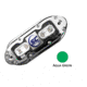 Shadow-Caster LED Lighting SCM-4 LED Underwater Light w/20' Cable - 316 SS Housing - Aqua Green 62517