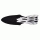 Shadow Cutlery Silver Hornet Triple Thrower Set, Silver, .8 LB SH3571