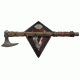 Shadow Cutlery Vikings - Axe of Ragnar Lothbrok - Limited Edition, Brown/Silver, 2.4LB SH8000LE