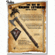 Shadow Cutlery Vikings - Axe of Ragnar Lothbrok - Limited Edition, Brown/Silver, 2.4LB SH8000LE