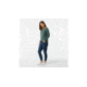 Smartwool Shadow Pine V-Neck Sweater-Women's, Mediterranean Green H, Small, SW000345A60-S
