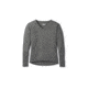 Smartwool Shadow Pine V-Neck Sweater-Women's, Medium Gray Donegal, Medium, SW000345A43-M