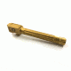 Shadow Systems Match Barrel, G17 Compatible, Threaded Fluted, TiN, Gold, SG9F-00-03TF-TIN