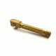 Shadow Systems Match Barrel, G19 Compatible, Threaded Fluted, TiN, Gold, SG9C-00-03TF-TIN