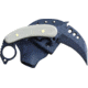 Shadow Tech Street Fighter Karambit, Tan G-10 Handle,Black Blade, Plain, NO STSFKBPTT
